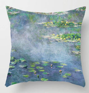 Monet Water Lily Cushion Cover