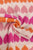 Love Heart Diagonal Edge Knitted Wool Scarf