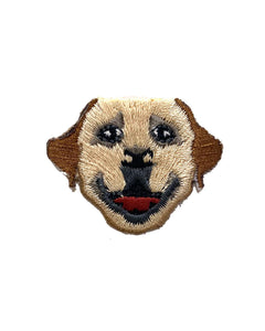 Embroidered Cute Dog Iron On Patches