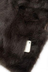 Oversized Lapel Faux Fur Gilet