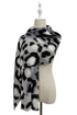 Camo Fashion Leopard Print Frayed Scarf