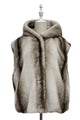 Luxe  Faux Fur Hooded Gilet