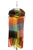 Multi Check Print Wool Tassel Scarf