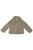 Oversized Lapel Faux Fur Sleeved Jacket