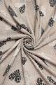 Leopard and Zebra Love Heart Print Frayed Scarf