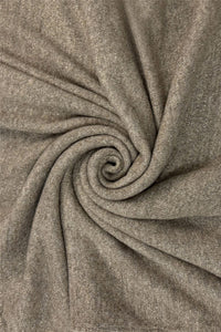 Plain Cosy Metallic Thread Poncho