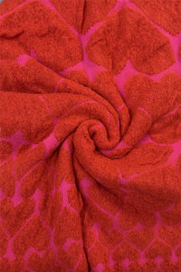Cute 3D Love Heart Knitted Wool Scarf