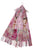 Frida Kahlo Floral Portrait Print Wool Tassel Scarf