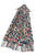 Cute Illustrated Floral Tassel Scarf