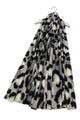 Camo Fashion Leopard Print Frayed Scarf