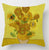 Van Gogh Sunflowers Cushion Cover