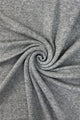Plain Cosy Metallic Thread Poncho
