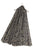 Beautiful Dotted Paisley Print Frayed Scarf