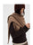 Large Plain Wool Triangle Pull Through Scarf