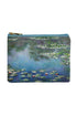 Claude Monet Water Lily Print - Mini Clutch