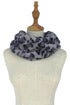 Soft Furry Leopard Print Snood