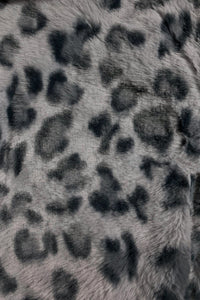 Soft Furry Leopard Print Snood - Fashion Scarf World