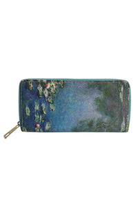 Claude Monet Water Lily Print - Purse