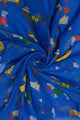 Cute Dressed Sausage Dog Print Frayed Scarf