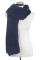 Cosy Plain Coloured Frayed Scarf - Fashion Scarf World