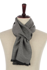 Plain Colour Print Frayed Men Scarf - Fashion Scarf World