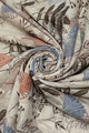 Summer Leaves Print Scarf