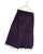 Plain Colour Wool Tassel Scarf - Purple