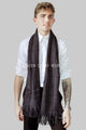 Zigzag Knitted Tassel Unisex Scarf - Fashion Scarf World