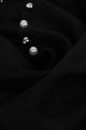 Pearl & Diamante Trim Frayed Scarf - Fashion Scarf World