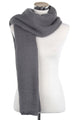 Cosy Plain Coloured Frayed Scarf - Fashion Scarf World