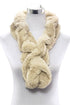 Plain Faux Fur Scarf (Slim)