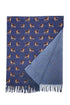 Beagle Dog Print Tassel Scarf