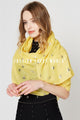 Silver Bee Print Scarf - Fashion Scarf World