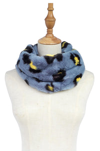 Large Leopard Print Soft Snood - Fashion Scarf World