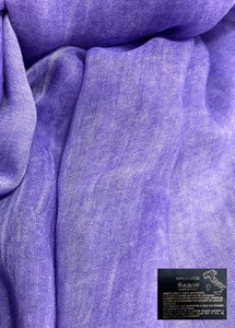 Made In Italy Plain Bamboo Scarf - Purple