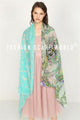 Bright Symmetric Indian Paisley Print Scarf - Fashion Scarf World