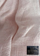 Made In Italy Plain Bamboo Scarf - Baby Pink