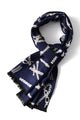 Reversible Chain Print Unisex Scarf - Fashion Scarf World