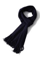 Plain Knitted Unisex Tassel Scarf - Fashion Scarf World