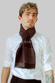 Hounds-tooth Multi Check Frayed Unisex Scarf - Fashion Scarf World