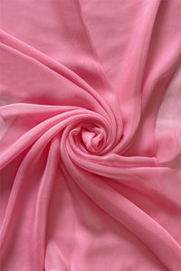 Slim Plain Chiffon Scarf