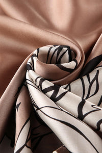 Luscious Rose Print Silk Scarf - Fashion Scarf World
