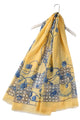 Bracelet Charms Print Frayed Scarf - Fashion Scarf World