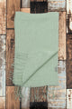 Versatile Classic Plain Tassel Linen Scarf - Fashion Scarf World