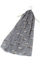 Pug Dog Printed Scarf - Fashion Scarf World