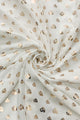 Rose Gold Sketched Heart Foiled Scarf