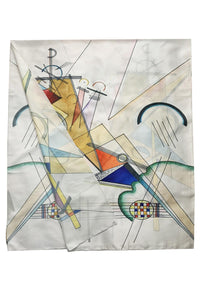 Kandinsky Abstraction Composition Painting Print Art Silk Scarf 3767