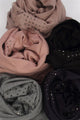 Square Stud Trim Cape - Fashion Scarf World