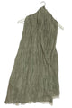 Casual Plain Frayed Linen Scarf