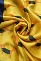 Fox Character Print Silk Scarf - Fashion Scarf World